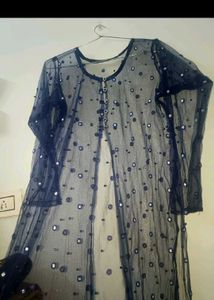 Elegant Royal Blue Short Sleeve Dress
