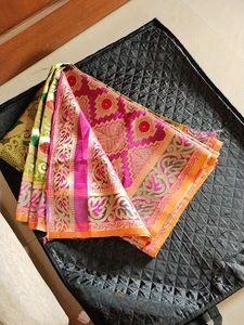 Silk &amp; Zari Saree Rich Pallu New Not Used