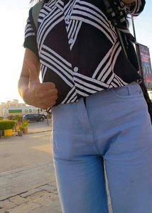 Stylish Geometric Print Button-Down Shirt