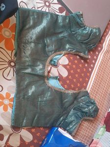 New Stylish Grand  Teal Green Designer  Blouse