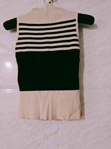 Striped Knit Tank Top