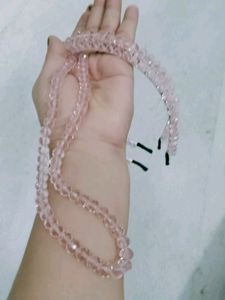 Crystal Headband With Mala For Girls