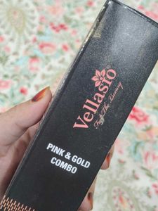 Vellasio Strobe Cream Pink &amp; Gold Combo