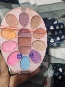 Eyeshadow Palette with Multiple Shades