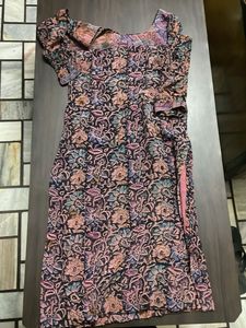 Beautiful Floral Print Kurta