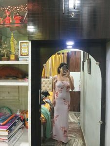 Floral Print Maxi Dress