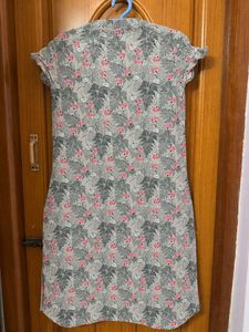 Floral Print Kurta