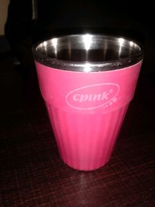 Steel tumbler