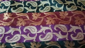 New Half Exquisite Brocade Net fancy Saree