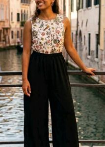 Floral Print Jumpsuit