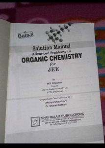 Balaji Physical + Organic + Inorganic Chemistry