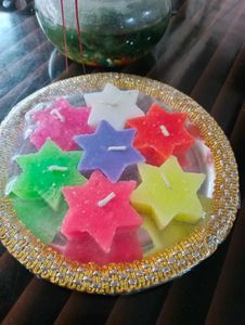 Star Shaped Candles
