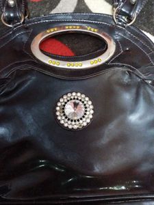 Elegant Black Handbag Set