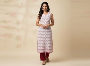 Printed Kurta Set