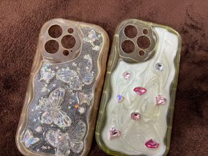 Cute Butterfly &amp; Gem Phone Cases (2-Pack)