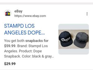 ✨💯 ORIGINAL 💯 DOPE BASEBALL ⚾ CAP 🧢