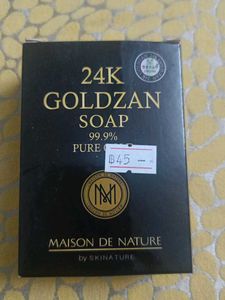 24K Goldzan Soap by Maison De Nature