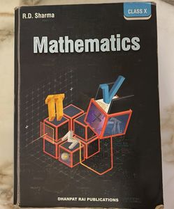 Class 10 R.D. Sharma Mathematics Book