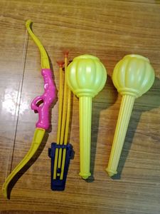 Bow Arrow + Hanuman Mace | Vintage Combo