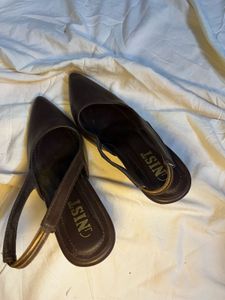 Women's Brown Slingback Heels