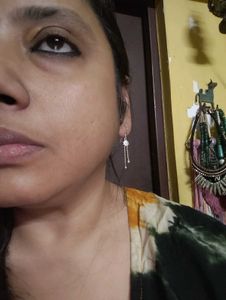 Pure Silver Mismatched Earrings