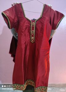 Punjabi salwar suit (Silk)