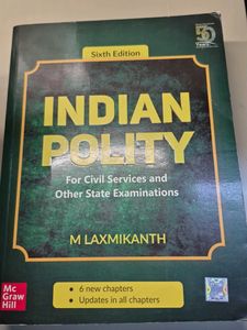 Indian Polity M Laxmikanth 6th Ed.