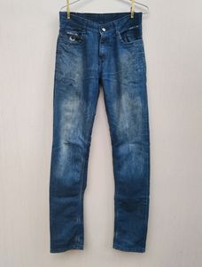 Maxell Mens Dark Blue Jeans