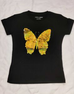 T-Shirt with Sequin  7-8 years