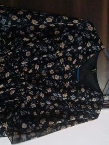 Chic Floral Print Dress