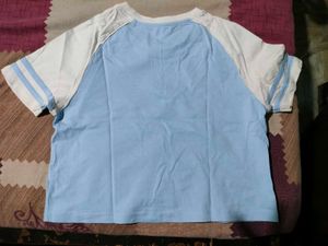 Baby Blue Baseball T-Shirt