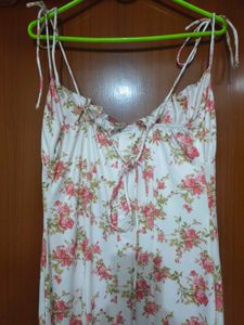Floral Print Maxi Dress
