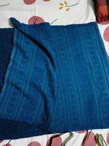 Elegant Blue Textured Kurta