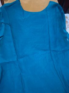 Elegant Teal Embroidered Kurta Sets
