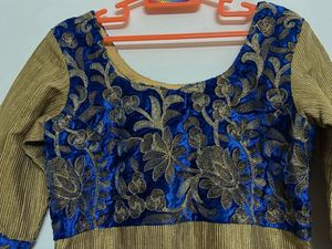 Elegant Golden Kurta ( without pants)