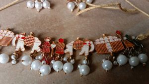Charming Pearl Necklace &amp; Earring Set