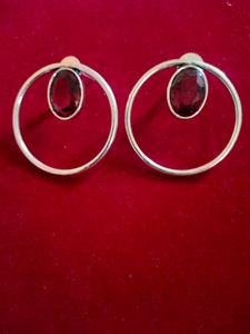 Silver Raplica Earings...