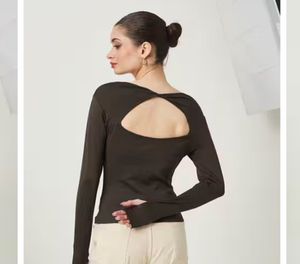 Shein Chic Long Sleeve Boat Neck Top