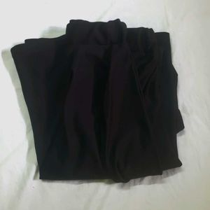 Black Flared Skirt