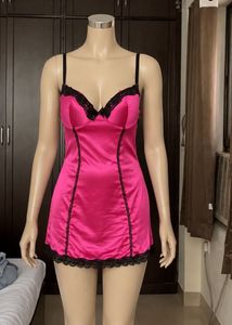 Offer PriceSatin Lingerie Slip Dress