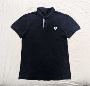 Guess Black Polo T-Shirt