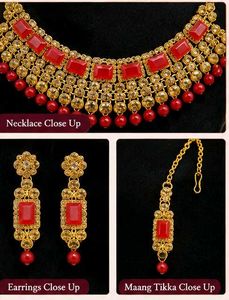 bridal neck set