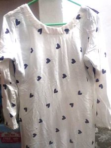 Women Purple White Designer Anarkali Kurti Velvet