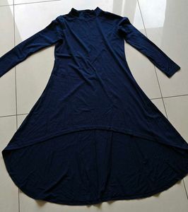 High low midi body hugging dress