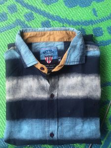 Men's Striped Long Sleeve Shirt