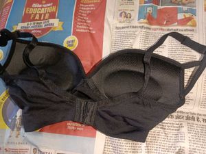 Black Padded Bra