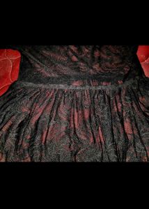 New net soft fabric black top upto xl