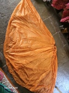 Vibrant Orange Ethnic Lahenga choli