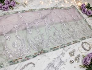 Elegant Floral Print Saree
