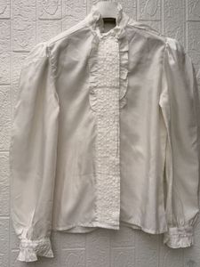 new with tag Elegant Ruffle Neck Blouse